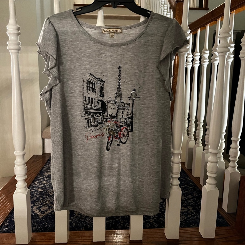 Vintage Rose top NWT